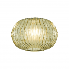 modern green textured glass light shade for E27 suspension 