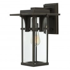 vintage exterior wall lantern in oil rubbed bronze finish - IP44