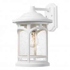 White exterior wall light| IP44 coastal lights | Lighting Company UK