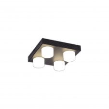 MARQUIS 4 Light Fixed Ceiling Spot Light in Sand Black with 3 year warranty