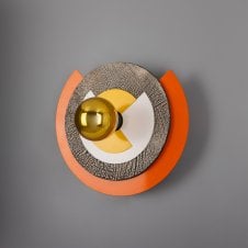 MARS Colourful Disc Wall Light