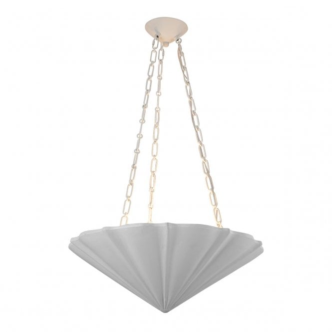 Martine 3 Light Pendant - Antique White