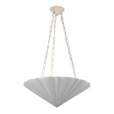Martine 3 Light Pendant - Antique White