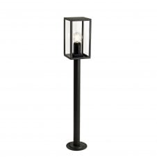 MARTY modern graphite black outdoor box post light