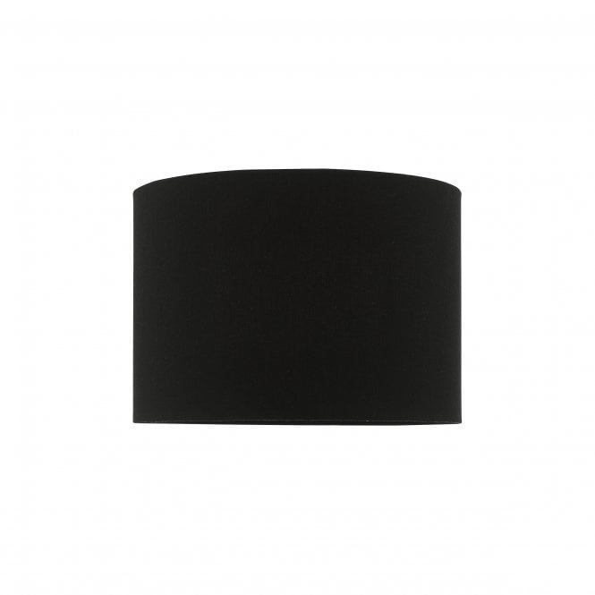 MAX 24cm Cotton Drum Shade in Black