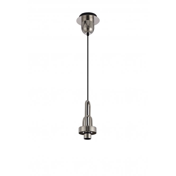 METALOMBRE Ceiling Suspension Polished Nickel/Matt Black