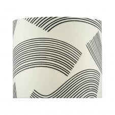 Large modern patterned lampshade