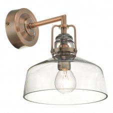 Antique Copper Wall Light