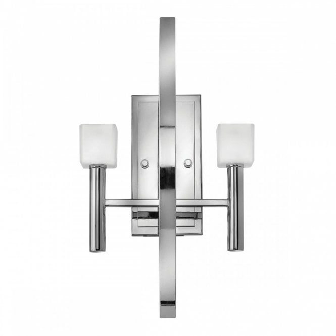 MONDO 2 Light Wall Light in Polished Chrome