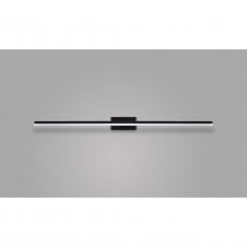 MORNE Bathroom Mirror Wall Light Black LED 16W