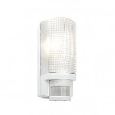 MOTION exterior bulkhead light with sensor (white)