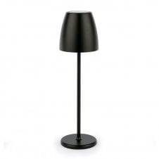 MUNICH Rechargeable LED Outdoor Table Lamp in Black