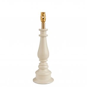 Myrtle Table Lamp in Almond White (Base Only)
