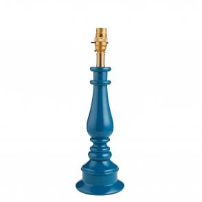 Myrtle Table Lamp in Marlin Blue (Base Only)