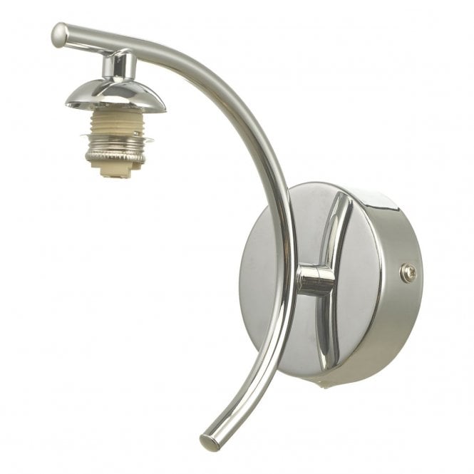 NAKITA Curved Wall Light in Chrome