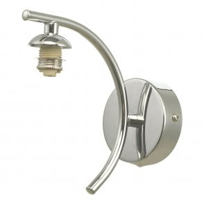 NAKITA Curved Wall Light in Chrome