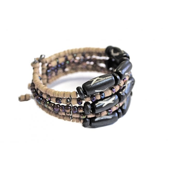 NATURAL Bead Napkin Ring