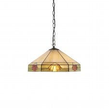 Tiffany Art Deco Ceiling Pendant 