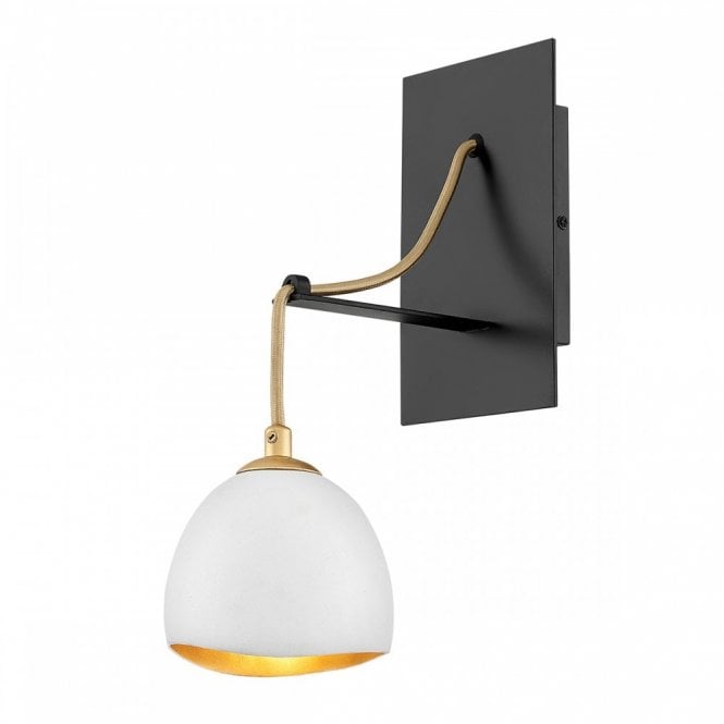 NULA Wall Light Shell White/Luxe Gold