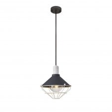 OCTOCAGE Pendant Lamp IP65 Use Indoor or Outdoor, Antracite Matt White,