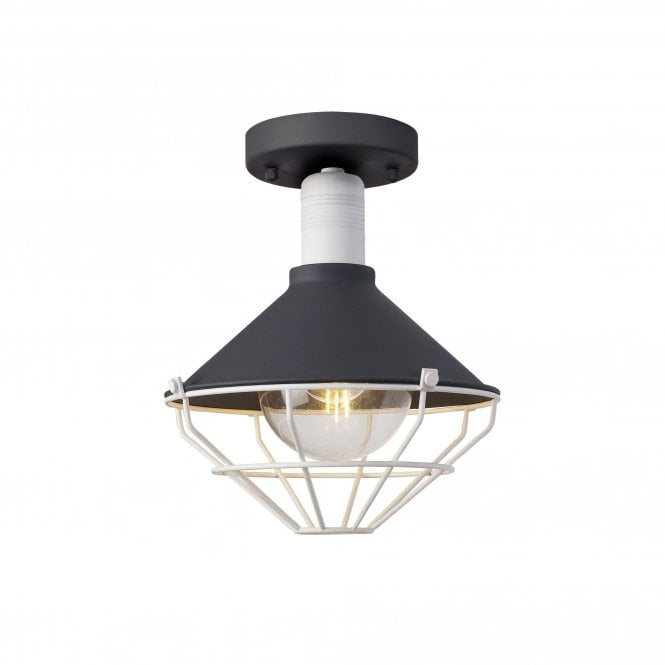 OCTOCAGE Porch Outdoor Light IP65 , Antracite and Matt White.