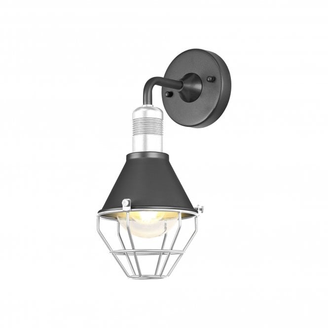 OCTOCAGE Wall Lamp IP65 Outdoor Safe, Anthracite Matt White,