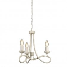 Handmade UK 3 Light Ceiling Pendant Leaves