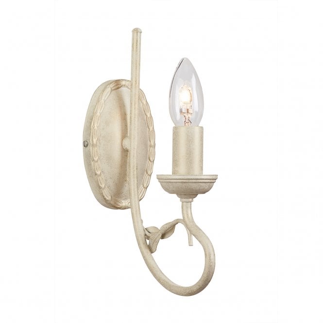 OLIVIA ivory gold wall light
