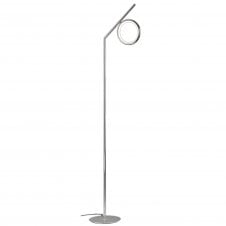 OLYMPIA LED Floor Lamp Ring Polished Chrome