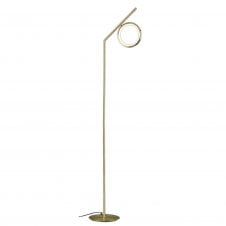OLYMPIA LED Floor Lamp Ring Satin Gold