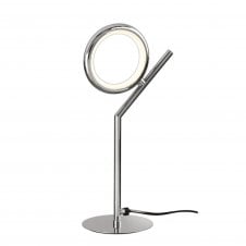 OLYMPIA LED Table Lamp Ring Polished Chrome