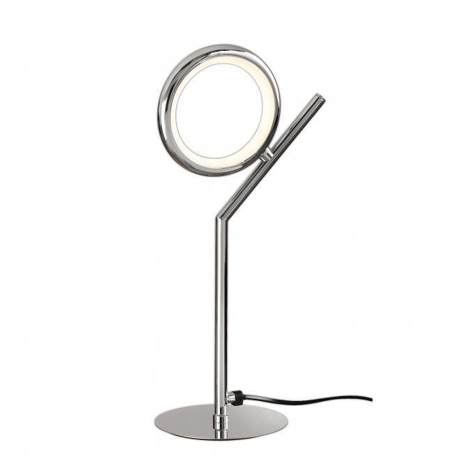 OLYMPIA LED Table Lamp Ring Polished Chrome