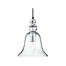 OMAR Pendant Chrome with Clear Glass