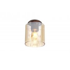 Small glass flush ceiling light