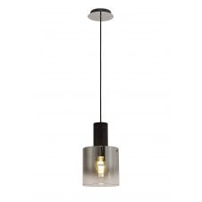Smoke Glass Ceiling Pendant Black, Smoke