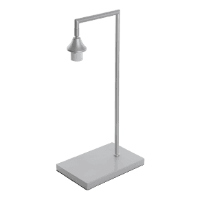 OPT Right Angled Table Lamp Silver