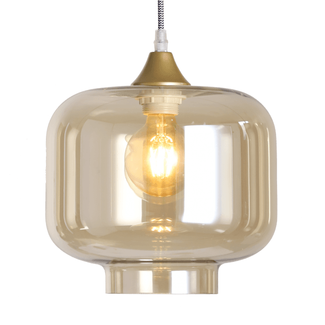 OPT Shade Amber Short Cylinder GLASS ONLY