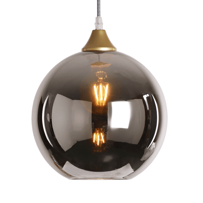 OPT Shade Silver Globe GLASS ONLY