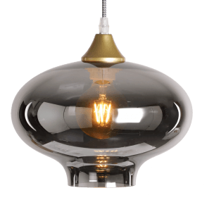 OPT Shade Silver Mushroom Globe GLASS ONLY