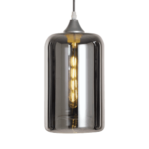 OPT Shade Silver Narrow Cylinder GLASS ONLY