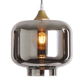 OPT Shade Silver Short Cylinder GLASS ONLY