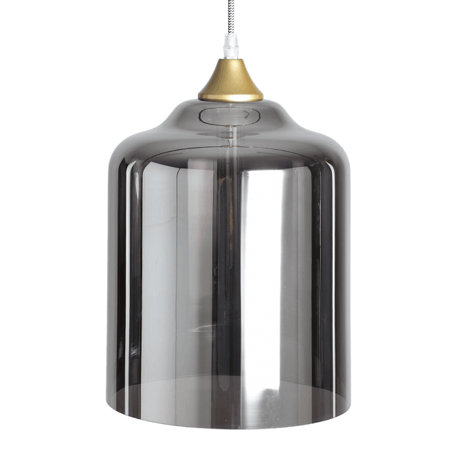 OPT Shade Silver Wide Cylinder GLASS ONLY