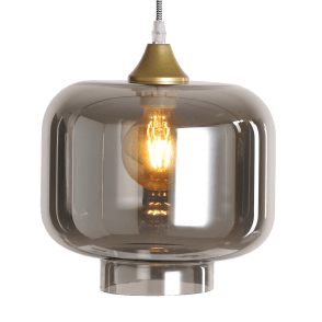 OPT Shade Smoke Short Cylinder GLASS ONLY