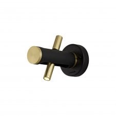 OPTIC 2 Light LED Wall Lamp 3000K 560lm Sand Black and Gold with 3 year warranty
