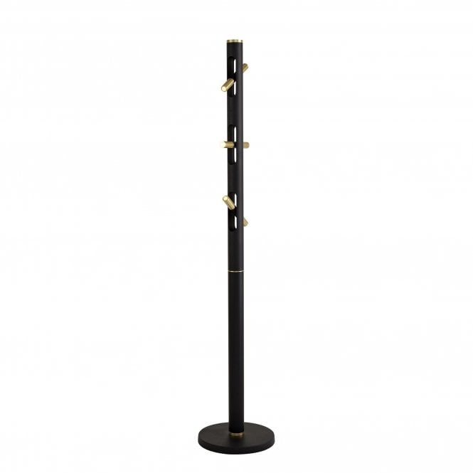 OPTIC Floor Lamp, 6 Light 2W LED, 3000K, 1680lm, Sand Black Gold with 3 year warranty