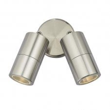 Ortega Double Outdoor Wall Light | Aluminium IP65 