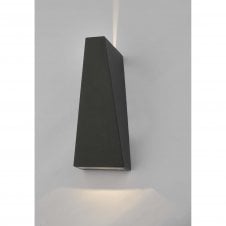 Paco 2 Light LED Outdoor Garden Light | Matt Grey | The Lighting Company 