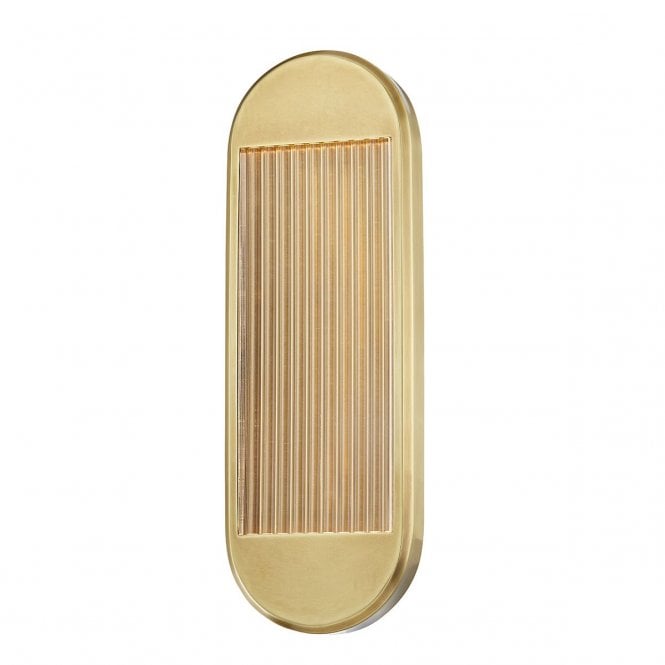Palais Medium LED Wall Light - Vintage Brass