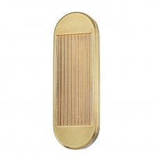 Palais Medium LED Wall Light - Vintage Brass