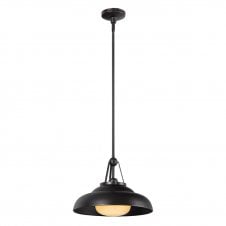 Palmetto Pendant Ceiling Light in Urban Bronze
